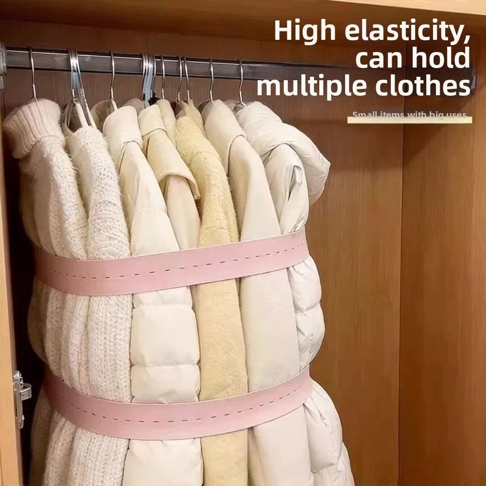 1/2/10/30Pcs DIY Craft Sewing Garment Elastic Storage Strap Clothes Organizer Band  Wardrobe Storage