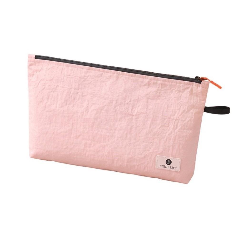 Waterproof Cosmetic Pouch Zipper Closure Underwear Storage Bag Business Trip Luggage Storage
