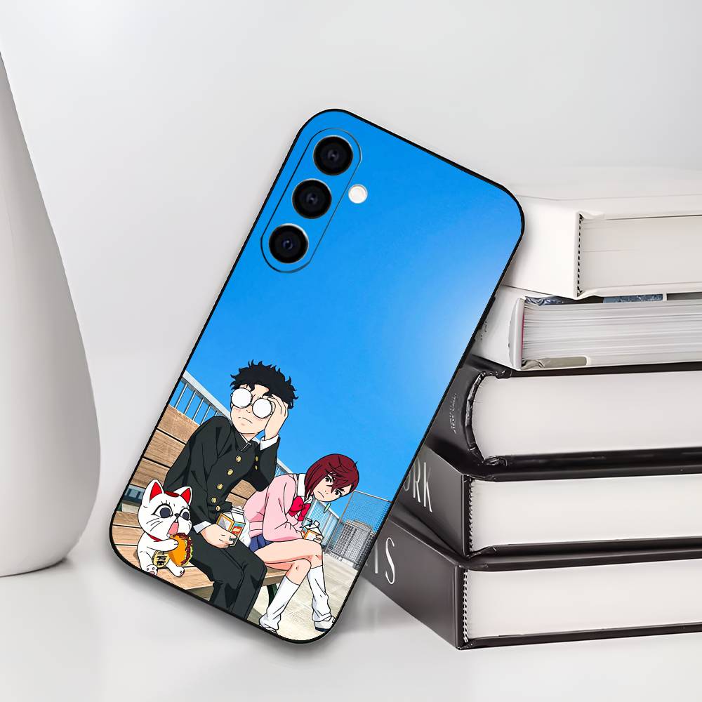 D-Dandadan Anime Phone Case For Samsung Galaxy A73,A72,A71,A70,A53,A52,A51,Others Soft Black Cover