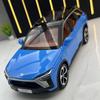 1:24 NIO ES8 Alloy New Energy Car Model Diecasts Metal Toy Vehicles Car Model Simulation Sound and Light Childrens Toys Gift