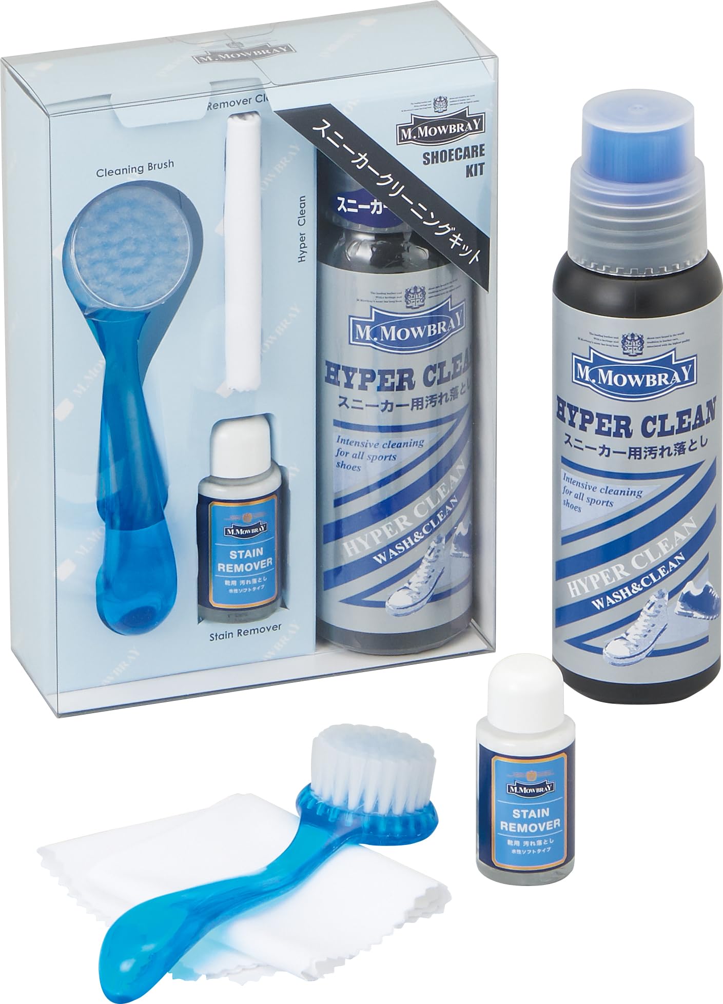 

[M.MOWBRAY] Sneaker Cleaning Kit (Colorless) - Free Size