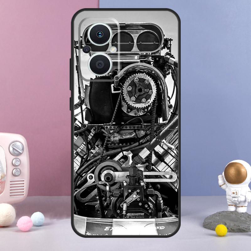 

Motor Engine Motorcycle Funda For OPPO Reno 14 F 11F 12F 13F 10 11 12 13 Pro 7 8 Lite OPPO Find X8 X6 X5 X9 Pro Case OPPO Reno11 Pro