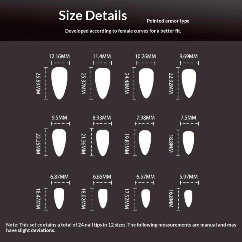 24 Pcs Nude Acrylic Press On Nail Art Short Medium Cheap Artificial Nails Simple White Black French Tips Fake Nails Set For Glue