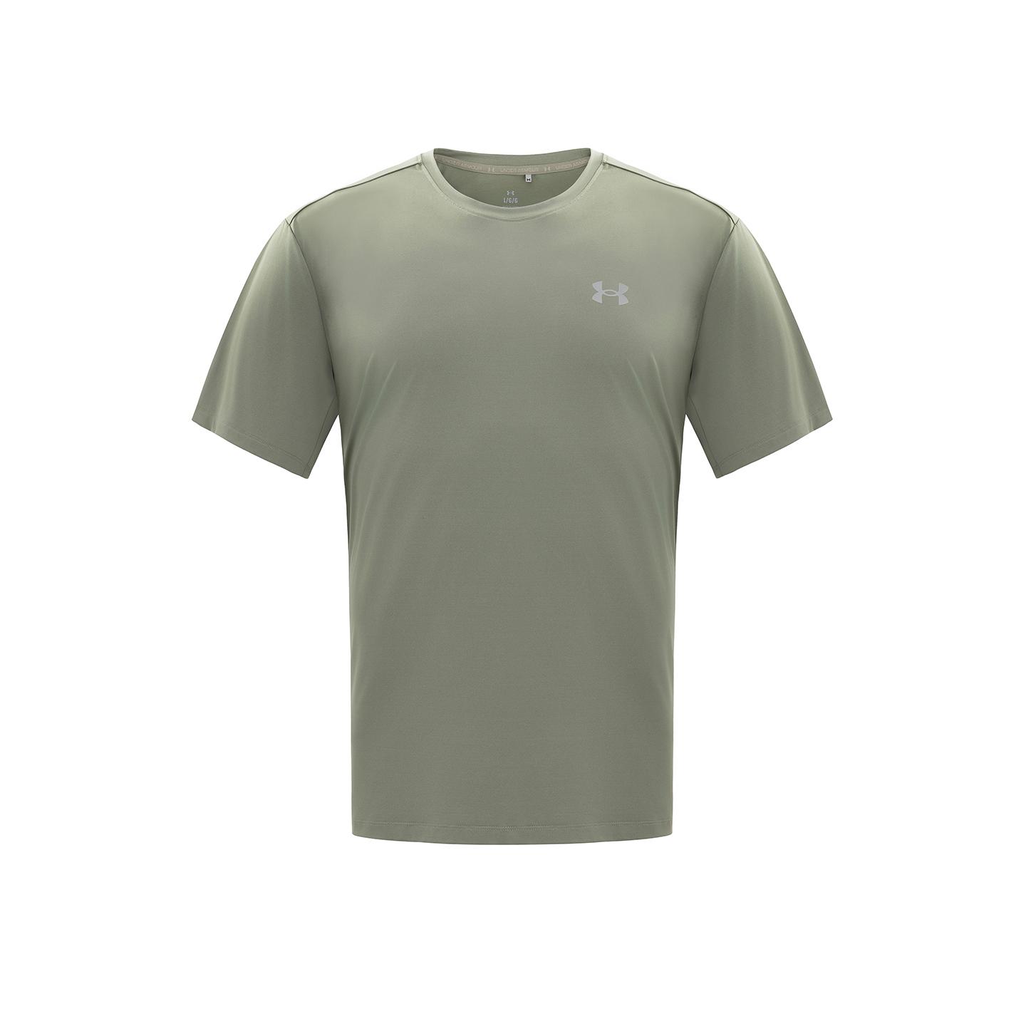 Under Armour T Shirt Men s Woodland Green 15213262 L