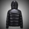 90% Down jacket warm autumn and winter hooded jacket warm jacket fashion men's gray duck down