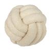 Modern Minimalist Knit Throw Pillow With Lamb Wool Cover For Home Decor And Couch Comfort