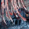Blood Stained Halloween Blood Cloth 5/10/15/20M Bloody Cloth Strips  Secret Room
