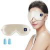 Heated Eye USB Temperature Automatic Power Safety for Lunch Business Mask, Rechargeable, Silk, Cordless, Comfortable, Light-Blocking, Control, Off,