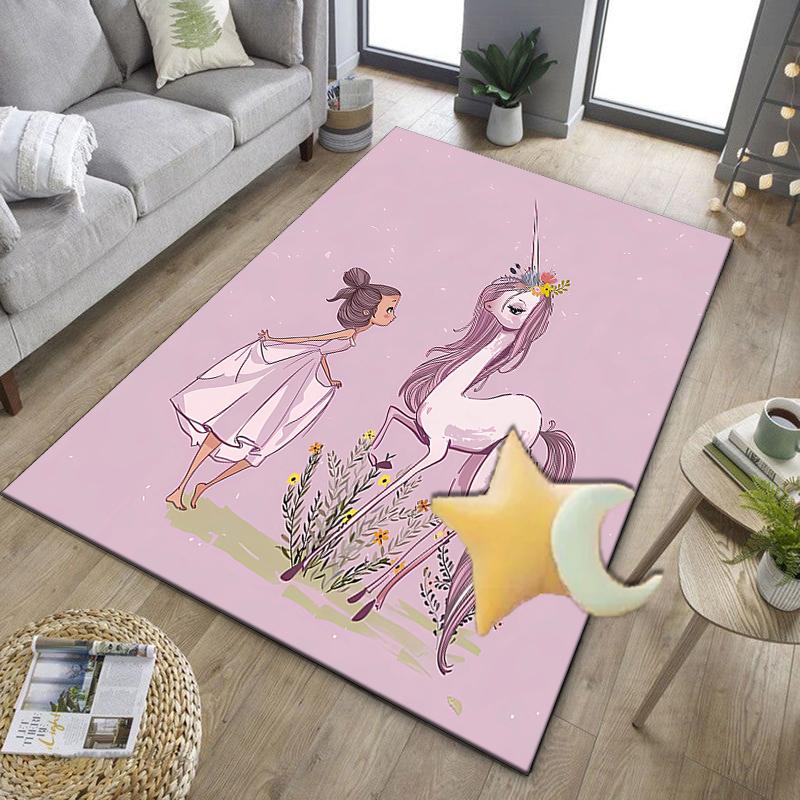 Dancing Ballerina In Pink Office Rug Chair Mat, Entryway Carpet, Suitable for Front Door, Bedroom, Living Room, Desk, Holiday Gift