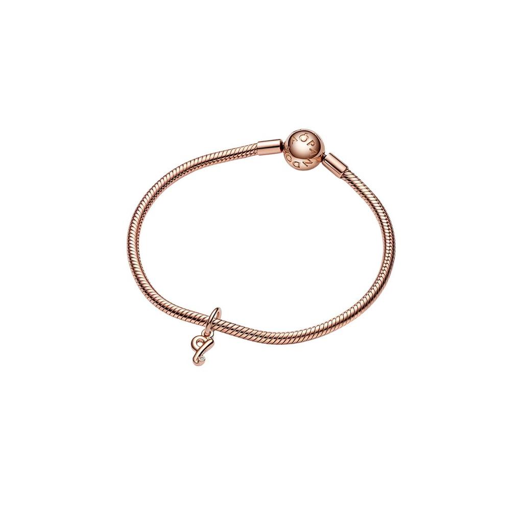 Pandora Fashion Trend Letter Q Pendant Women Jewelry 782476C01