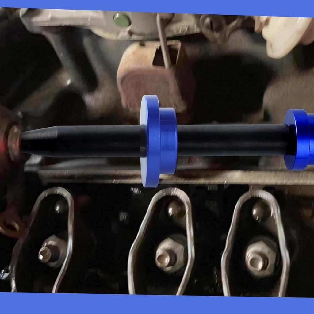 Oil Pump Primer Tool for GM Chevy V6 V8 327 350 355 383 388 400 406 427 434 454 SBC BBC Engine Small Big Block Oil Pump Priming Tool, Blue
