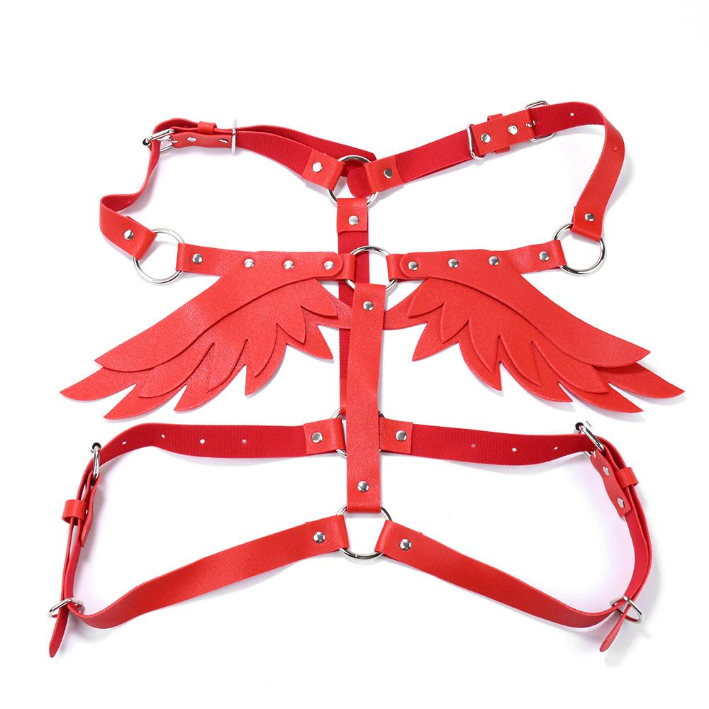 Sm Bondage Body Strap Shoulder Strap Waist Strap Women'S Cortical Angel Wings Strap Women'S Laura Strap