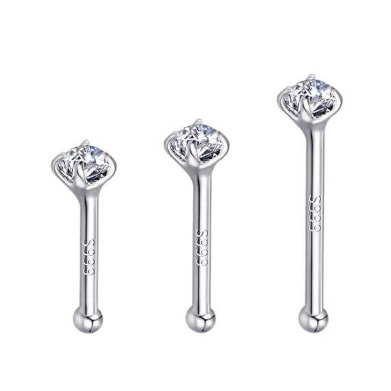 2025 Trendige 999 Sterlingsilber Knorpelstecker – Schlaffreundliche, Verstopfungsfreie Reinsilber-Ohrringe für Frauen