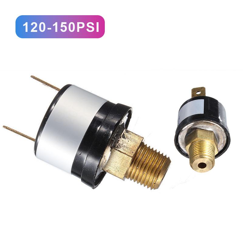 70-100PSI 170-200 PSI 120-150PSI Válvula Interruptor de Control de Presión de Compresor de Aire para Trabajo Pesado