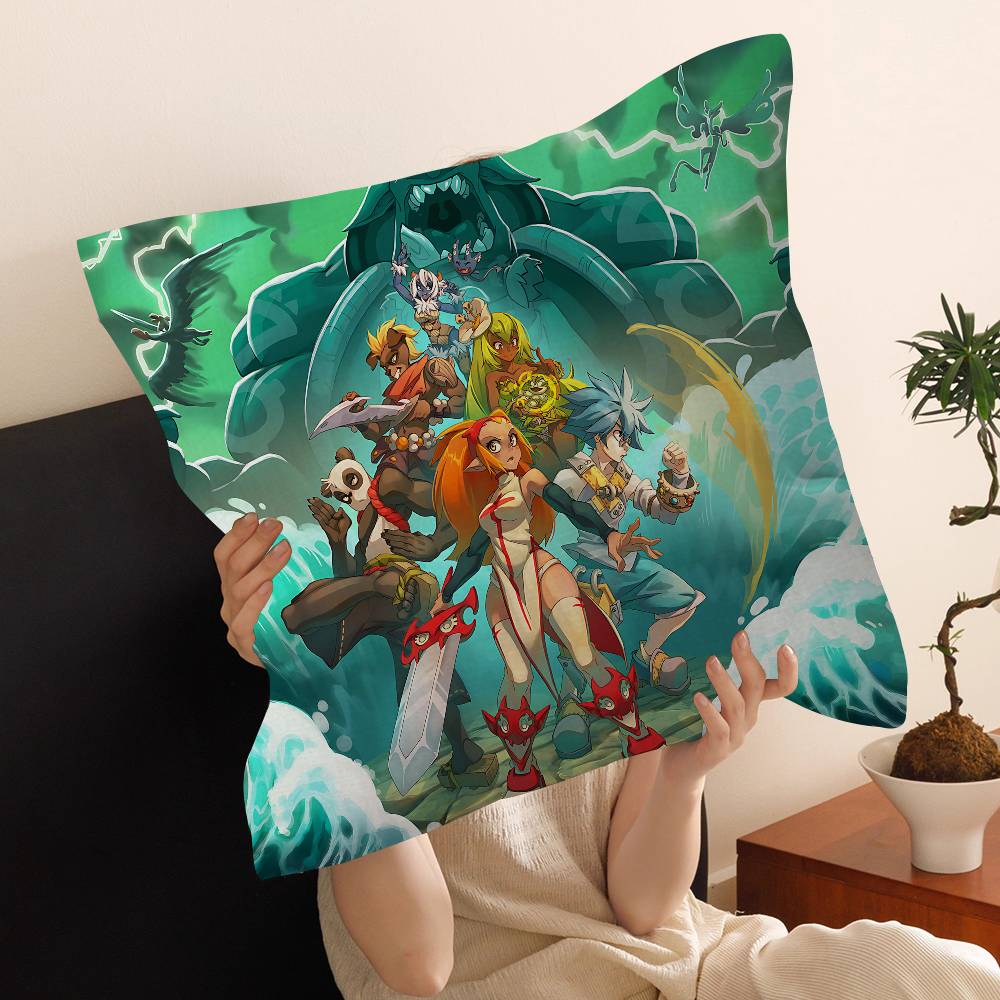 Game W-Wakfu Cool Pillow Cover Sofa Cushion Cover Home Room Decoration Children Gift