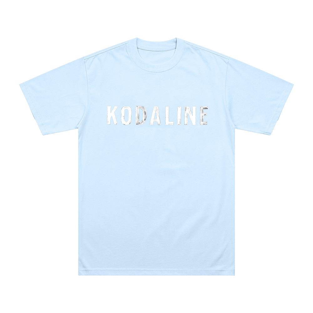 Kodaline Rock Indie Ban Silbernes Logo T-Shirt Reine Baumwolle Hohe Qualität Rundhals Kurz Damen Herren T-Shirts Retro Grafik Tops Lustiges T-Shirt Band T-Shirt