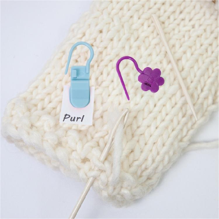 1 Set Crochet Markers Large Eye Knitting Needle Stitching Markers Knitting Markers Crochet Hook Yarn Needle