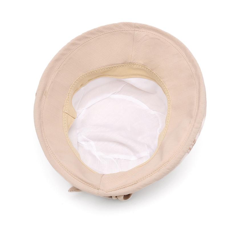 Summer Thin Mother Hat Anti-Ultraviolet Sunshade Flower Travel Sunscreen Hat Women Fisherman Hat