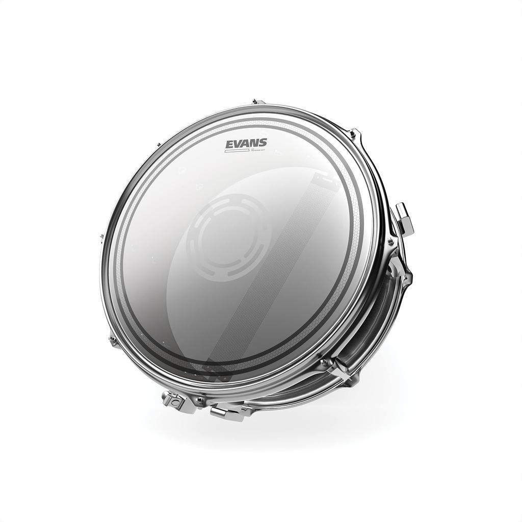 EVANS EC Snare Batter Reverse Dot (B12ECSRD) 12-inch drumhead (2-ply, 7mil + 10mil + 3mil patch) [Domestic Genuine Product]