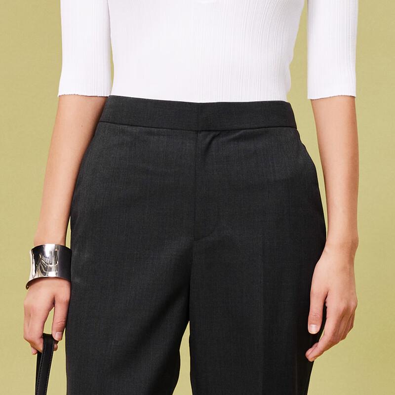 LESS 2024 Summer Casual Straight-Leg Trousers
