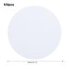 100pcs 44MM DIY Badge Papers White Button Badge Blank Paper Badge Making Paper  DIY Crafts