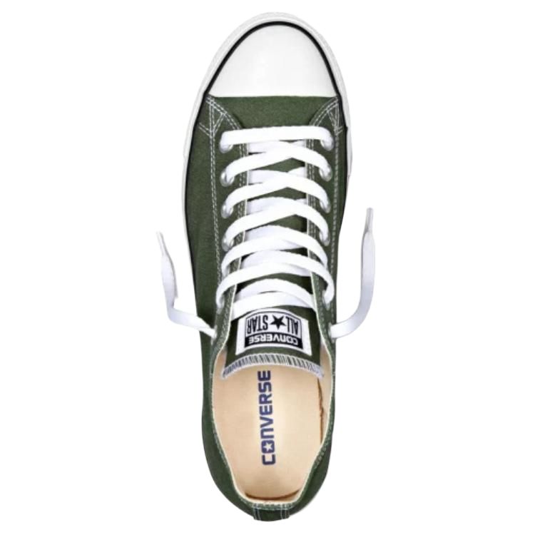 Converse All Star Ctas Ox Comfortable Versatile Low Top Canvas Shoes Unisex Sneakers Green 151184C