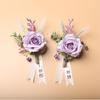 Unique Corsage Boutonnieres Artificial Flowers for Proms, Anniversaries, Ceremonies, Wedding Embellishments