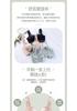 [Big Chest Display Small Artifact] Color blocked Lace Double Breastfed Bra Concentrated Collection Style Gray Butterfly