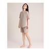 [House Yayoi] Women's Pajamas, Double Gauze, Cotton, Short Sleeves, Gauze, Spring, Summer, Room Wear, Cute, Loose, Nightwear, Top and Bottom Set,
