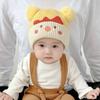 Baby hat new wool hat cute super cute boy and girl baby pullover hat autumn and winter children's knitted pullover hat
