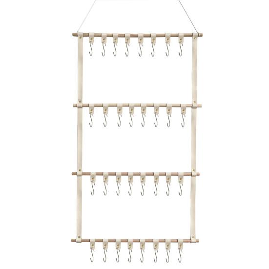 Headband Holder Large Storage Capacity Strong Load-bearing Wall Hanging Hair Accessories Organizer Rack