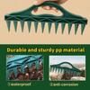 1-3PCS Seeds Spreader Seed-in Gardening Manual 12-Hole Soil Digger Portable Seeds Spacer Soil Puncher for Planting Seeds Soil Loosening