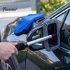 SUV Window Cleaning Accessories Car Windshield Cleaner with Retractable Handle & Rotating Head Microfiber Pads, Auto Glass Absorbent Pads Tool