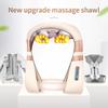 JINKAIRUI Masseur de cou et d'épaule, chauffage Shiatsu, pétrissage, soulage la douleur, conception Velcro, portable