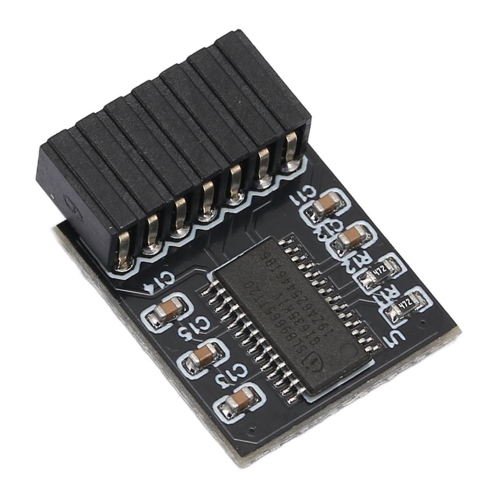 TPM 2.0 Module 14Pin SPI Interface Stable High Safety Durable Material TPM SPI Module for Win 11 Motherboard