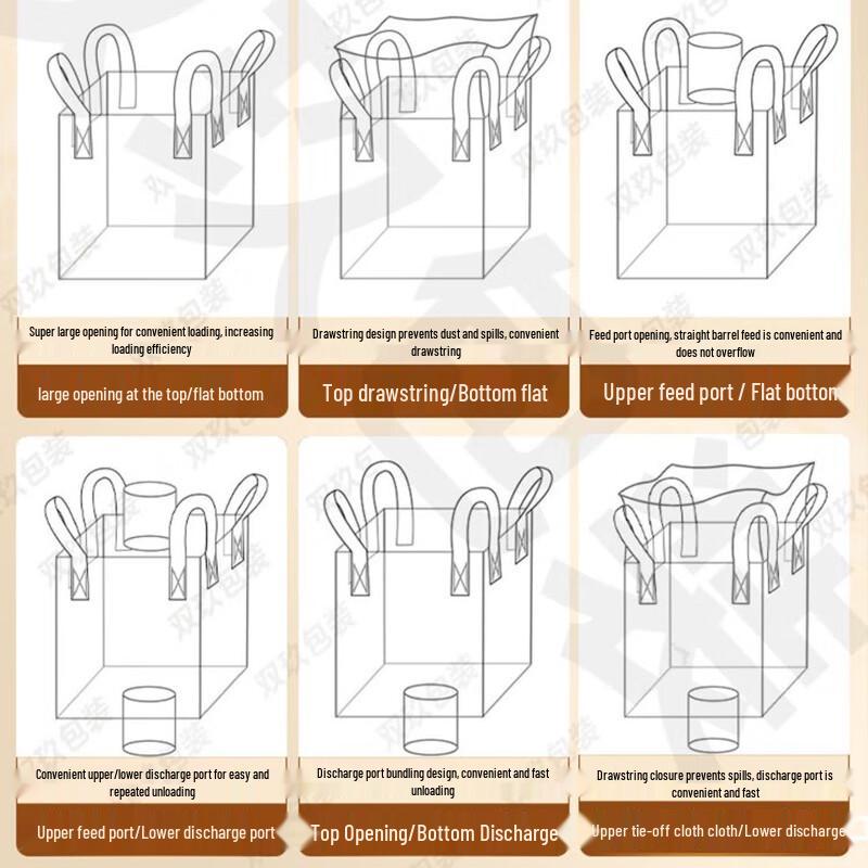 Miaogua Heavy-Duty FIBC Bulk Bag
