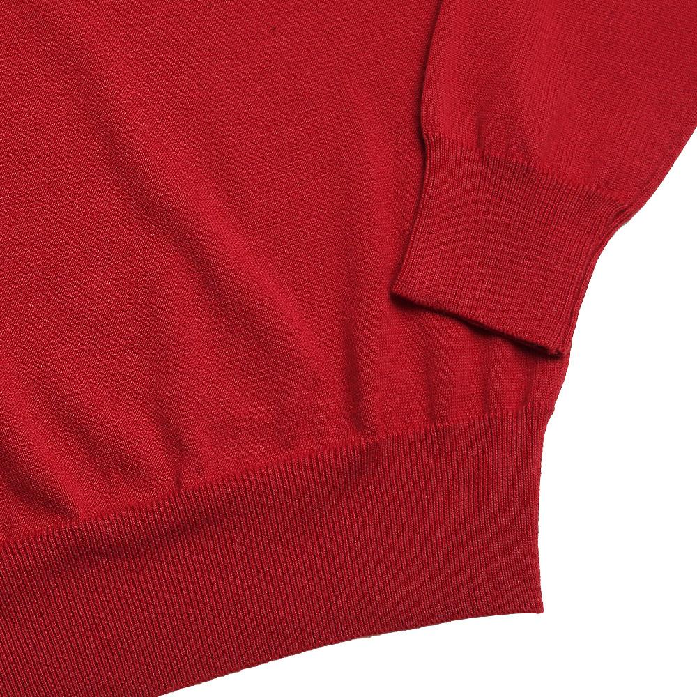 Solti Combination Polo Knit (Red)