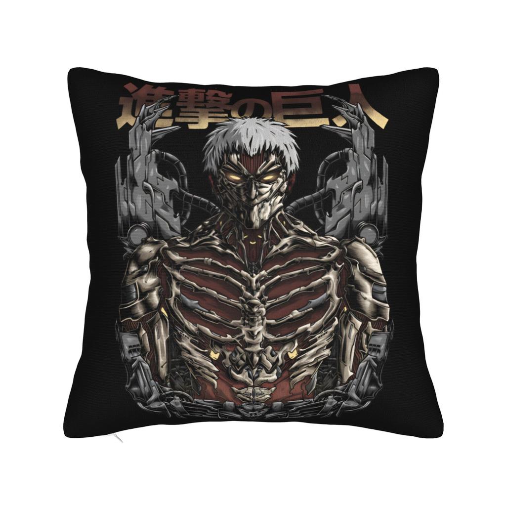 Armin Arlert Attack on Titan Kissenbezug Druckstoff Kissenbezug Dekorative Kissenhülle Sitzfläche Quadratisch 40*40cm