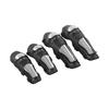 Silver Black Motorcycle Knee Pads Elbow Guards Protective Gear for Motocross ATV Mountain Bike