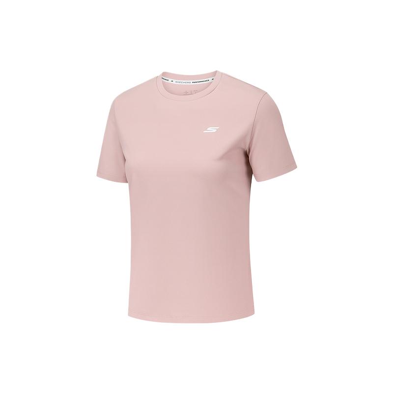 Skechers Slim Fit Comfortable Soft T-Shirt Women tops P226W201-02J2 S