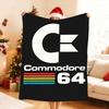 Fashion C-Commodore 64 Blanket Soft Throw Blanket for Home Bedroom Bed Sofa Picnic Travel Office Rest Cover Blanket Gift