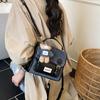 Retro Fashion Denim Backpack Women's 2025 New Trend Versatile Briefcase Student Class Casual Women's Bag