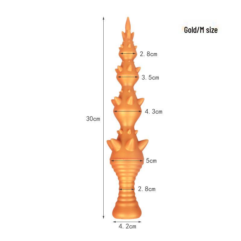 Wolf Tooth Long Tail Soft Anal Plug for Men & Women - Cosplay Role-playing Adult Stimulation