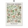 William Morris Colorful Abstract Flowers Wall Art Canvas Painting Nordic Posters And Prints Wall Pictures For Living Room Decor