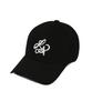 Line Binyu La Logo Cotton Ball Cap - Black