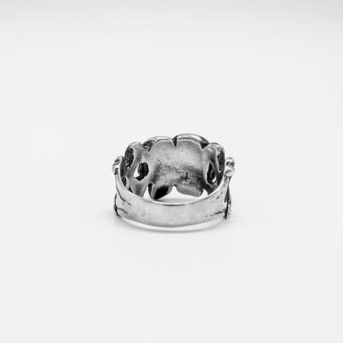 Rawhyde Happy Sad Skull Ring