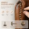 100pcs Round Head Furniture Decorative Nails Bronze Decorative Nail Heads  Upholstery