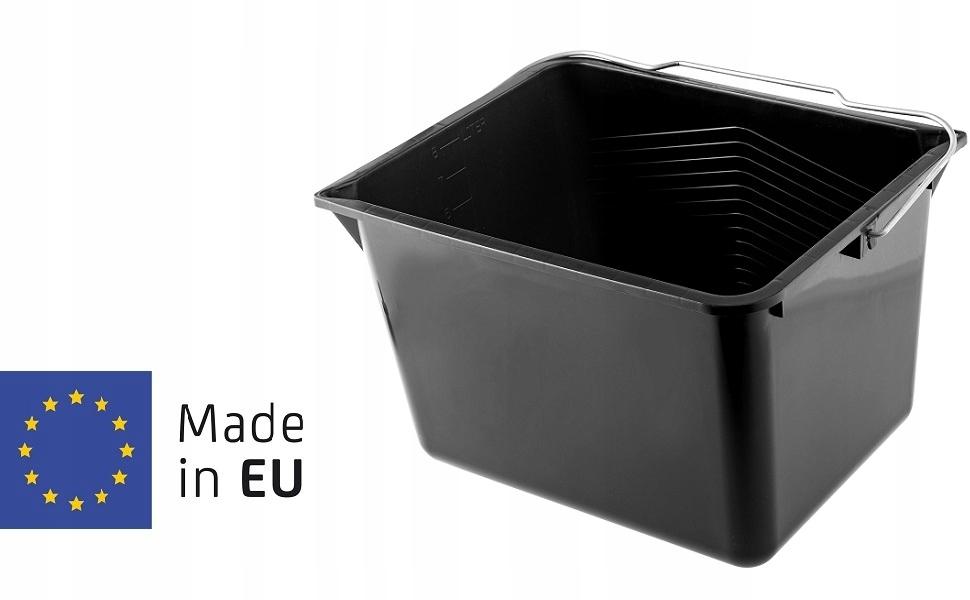 KADAX Paint Bucket Pail With Handle 8 Liters 1 Piece