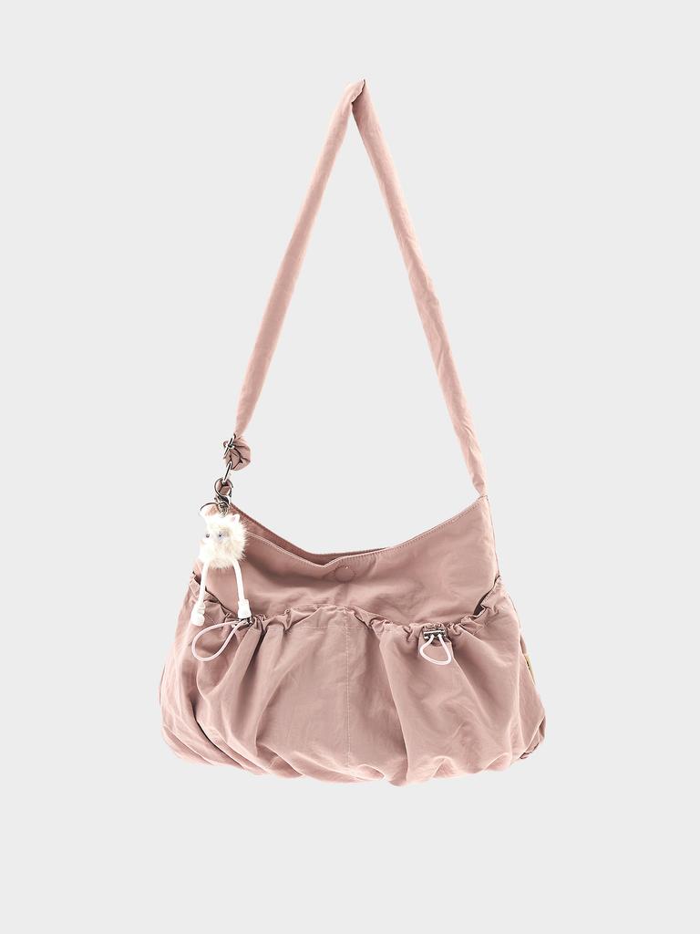 Talli [25Th] Cozy String Pocket Shoulder Bag_Pink