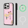 Geometric Bauhaus Art Magnetic Wireless Phone Case For IPhone 17 16 15 14 13 12 11 Pro Max For Magsafe Cover